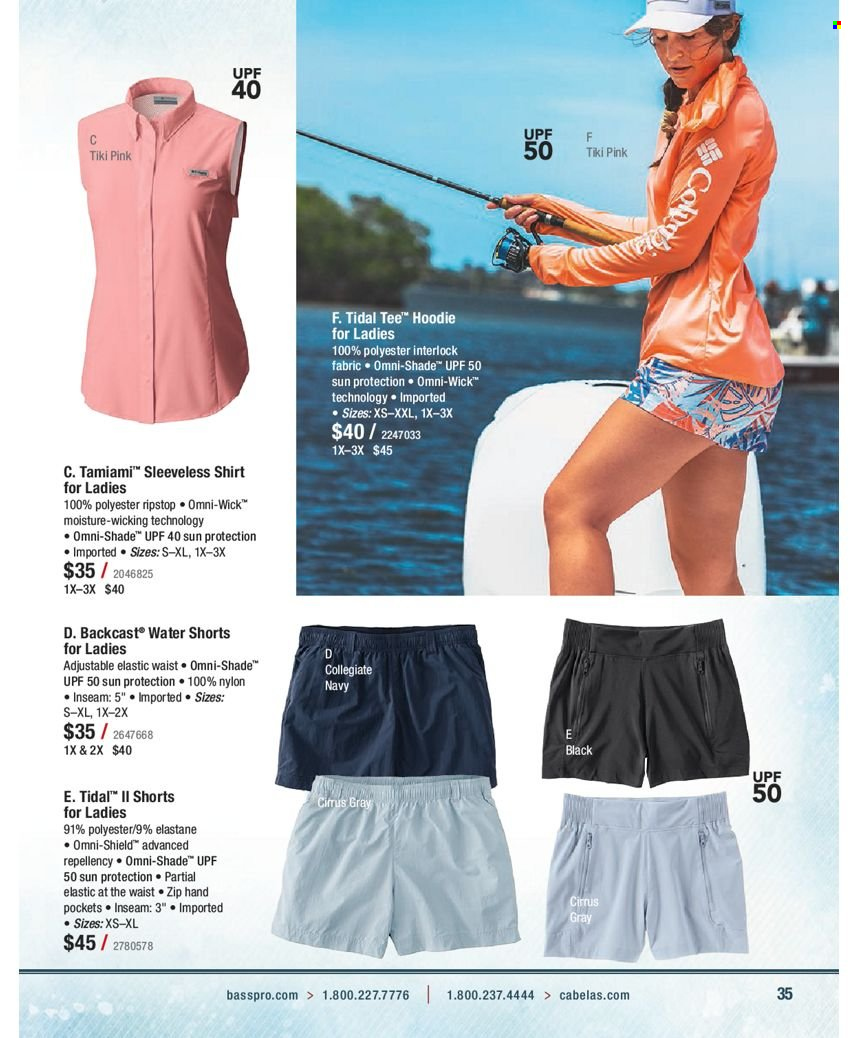 Bass Pro Shops flyer . Page 35.