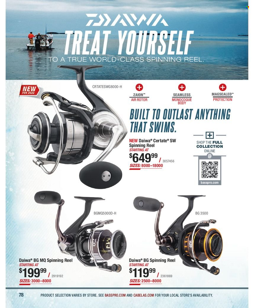 Bass Pro Shops flyer . Page 78.