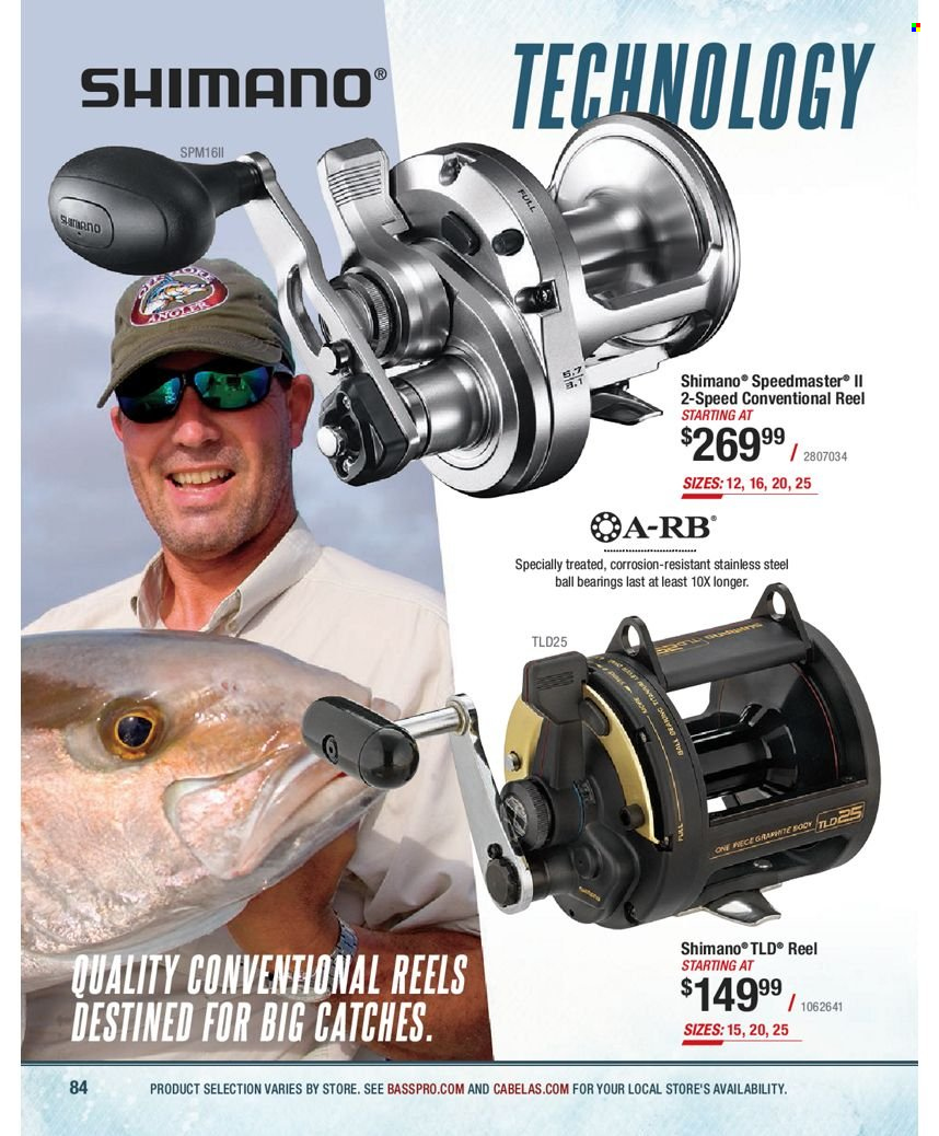 Bass Pro Shops flyer . Page 84.