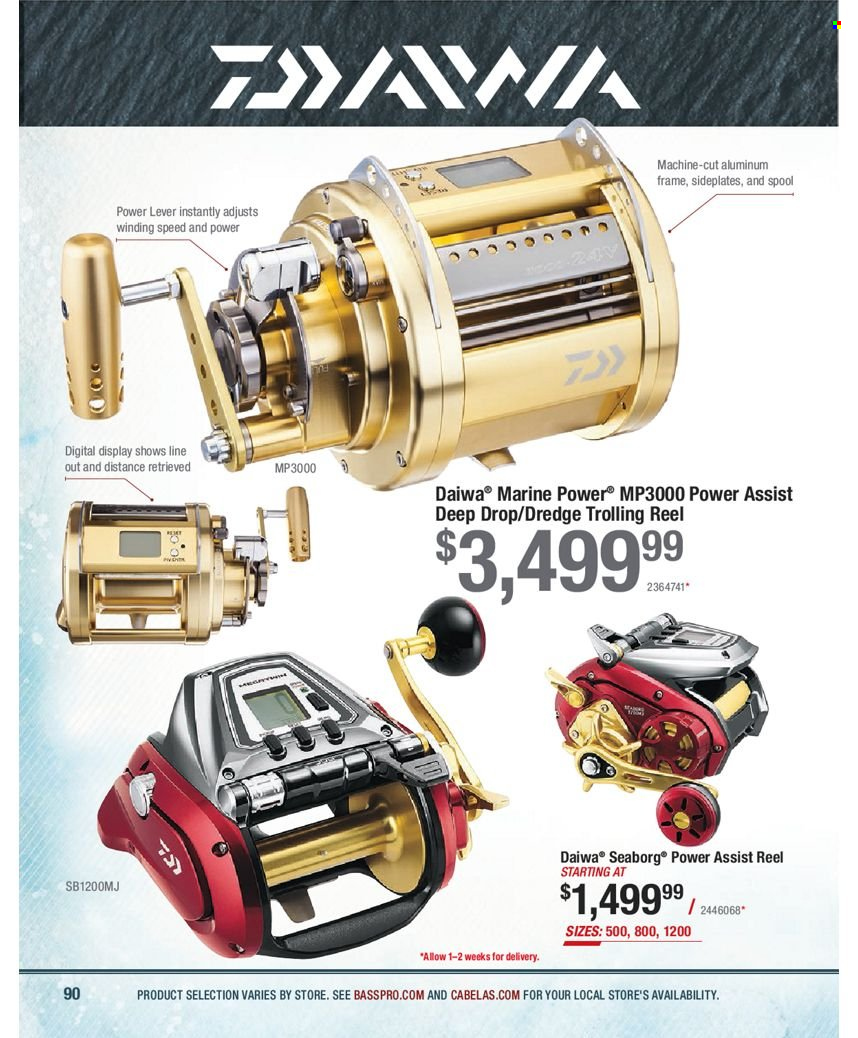 Bass Pro Shops flyer . Page 90.