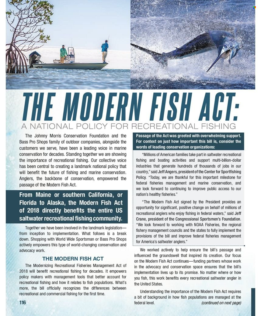 Bass Pro Shops flyer . Page 116.