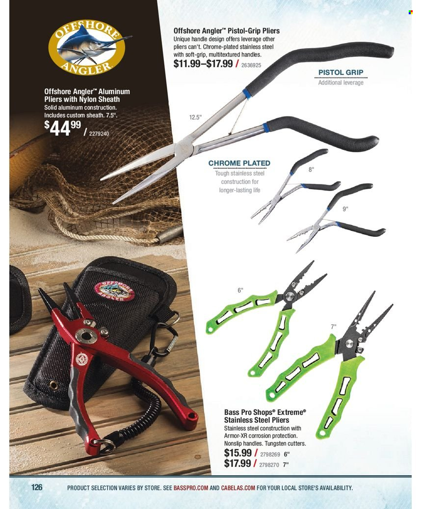Bass Pro Shops flyer . Page 126.