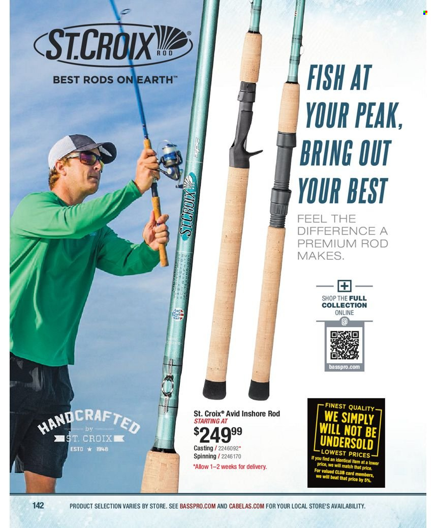 Bass Pro Shops flyer . Page 142.