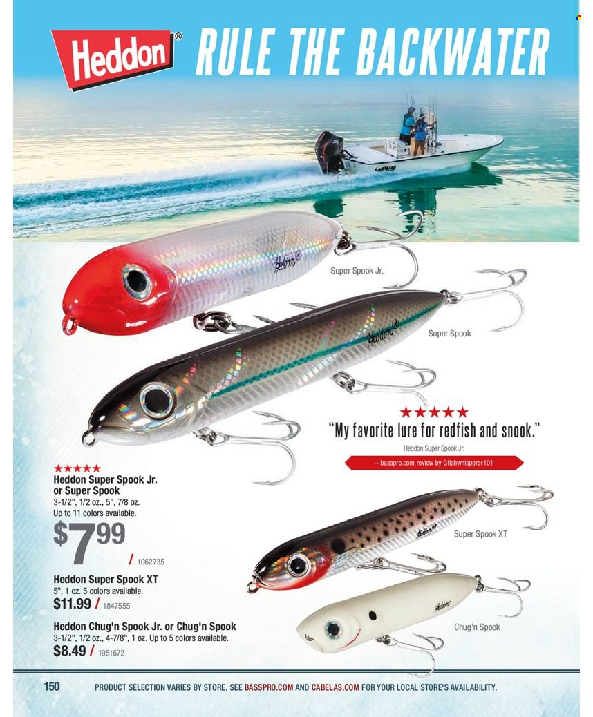 Bass Pro Shops flyer . Page 150.