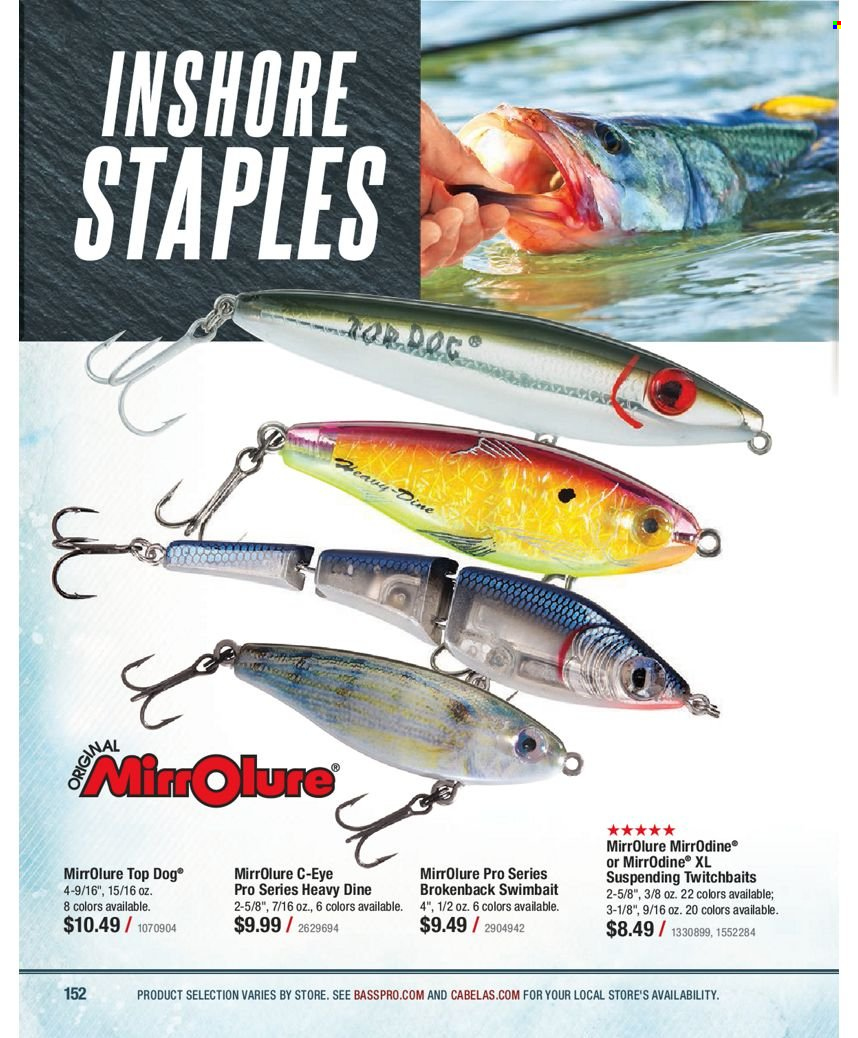 Bass Pro Shops flyer . Page 152.