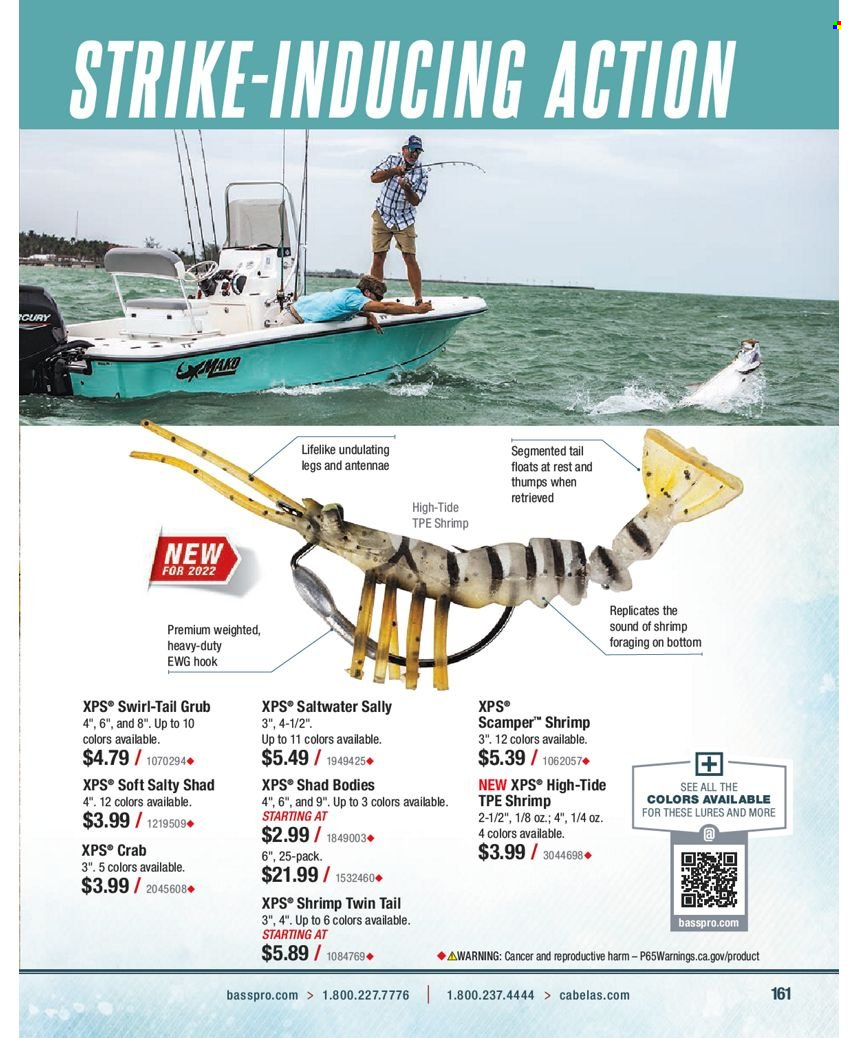 Bass Pro Shops flyer . Page 161.