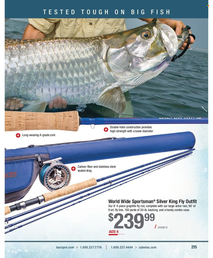 Bass Pro Shops flyer . Page 215.