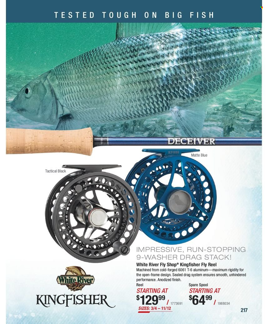 Bass Pro Shops flyer . Page 217.