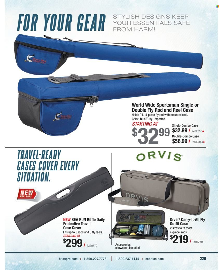 Bass Pro Shops flyer . Page 229.