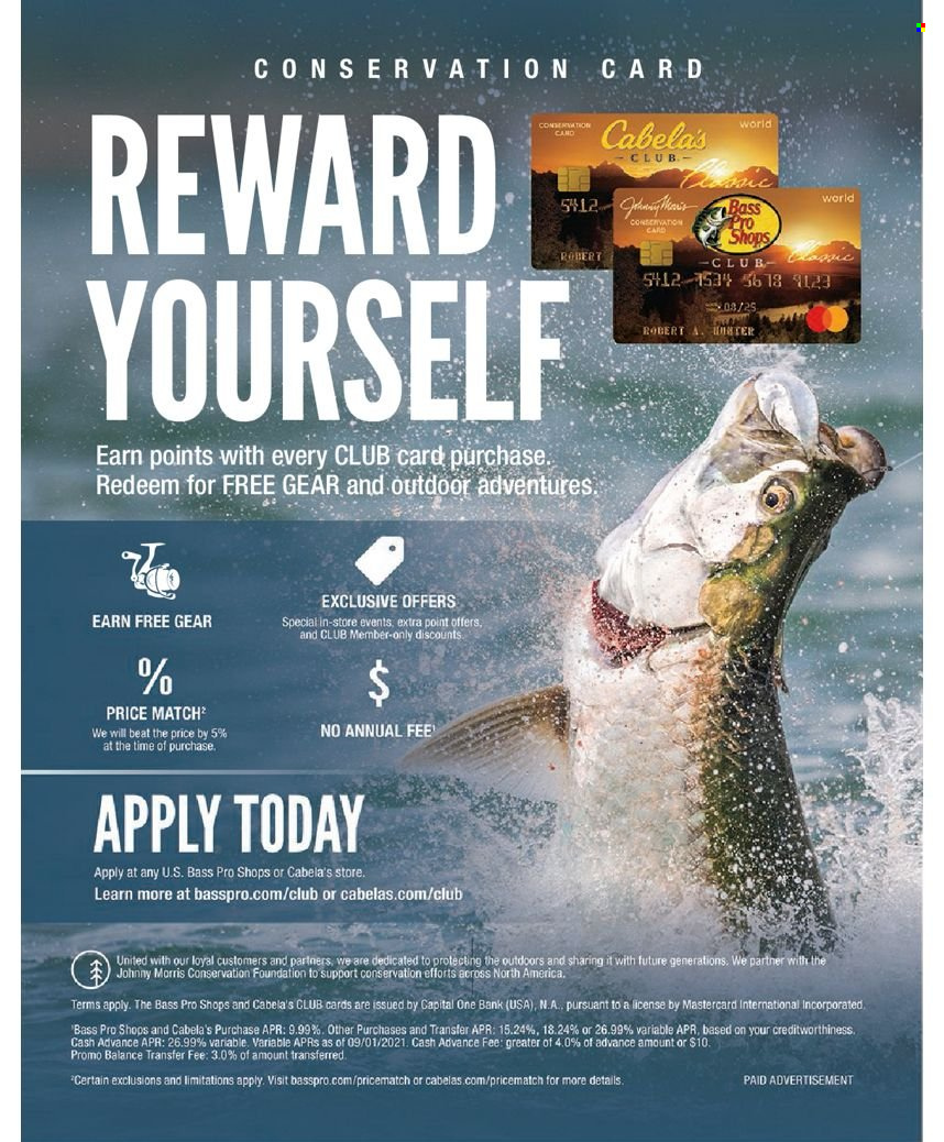 Bass Pro Shops flyer . Page 241.