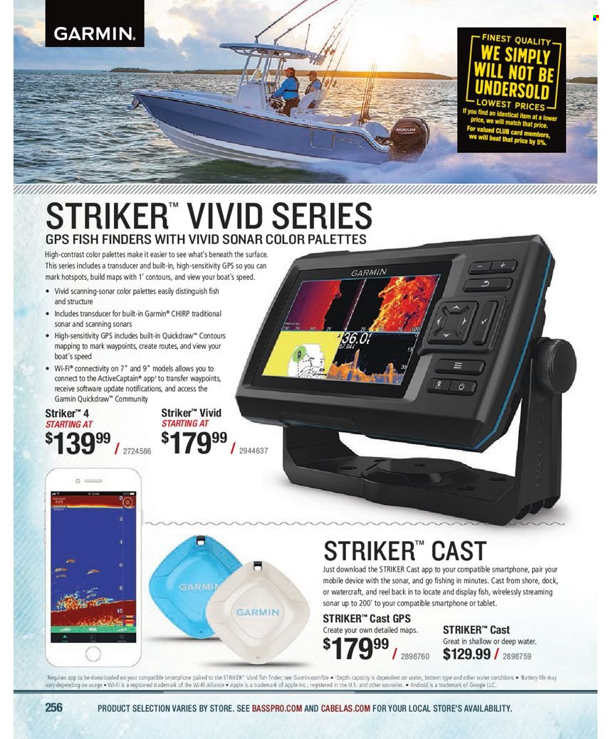 Bass Pro Shops flyer . Page 256.