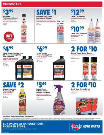 Carquest Flyer - 12/30/2021 - 02/16/2022.