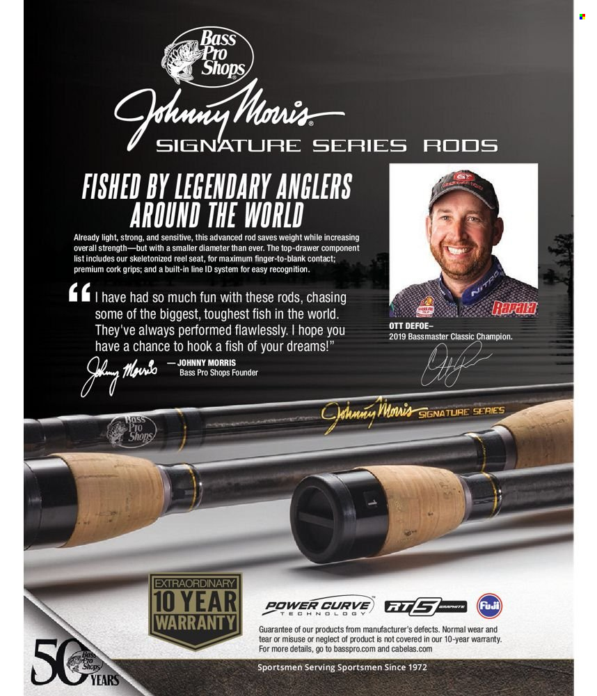 Bass Pro Shops flyer . Page 72.