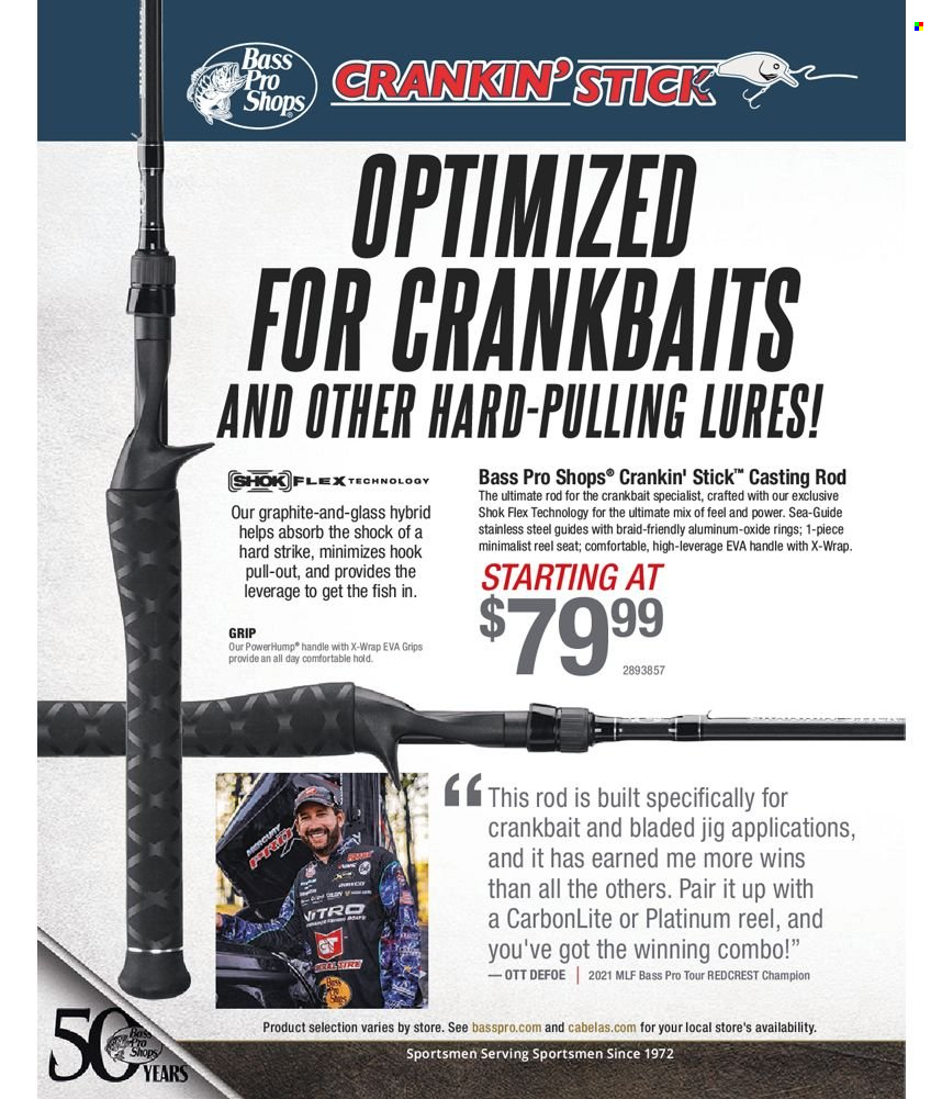 Bass Pro Shops flyer . Page 92.