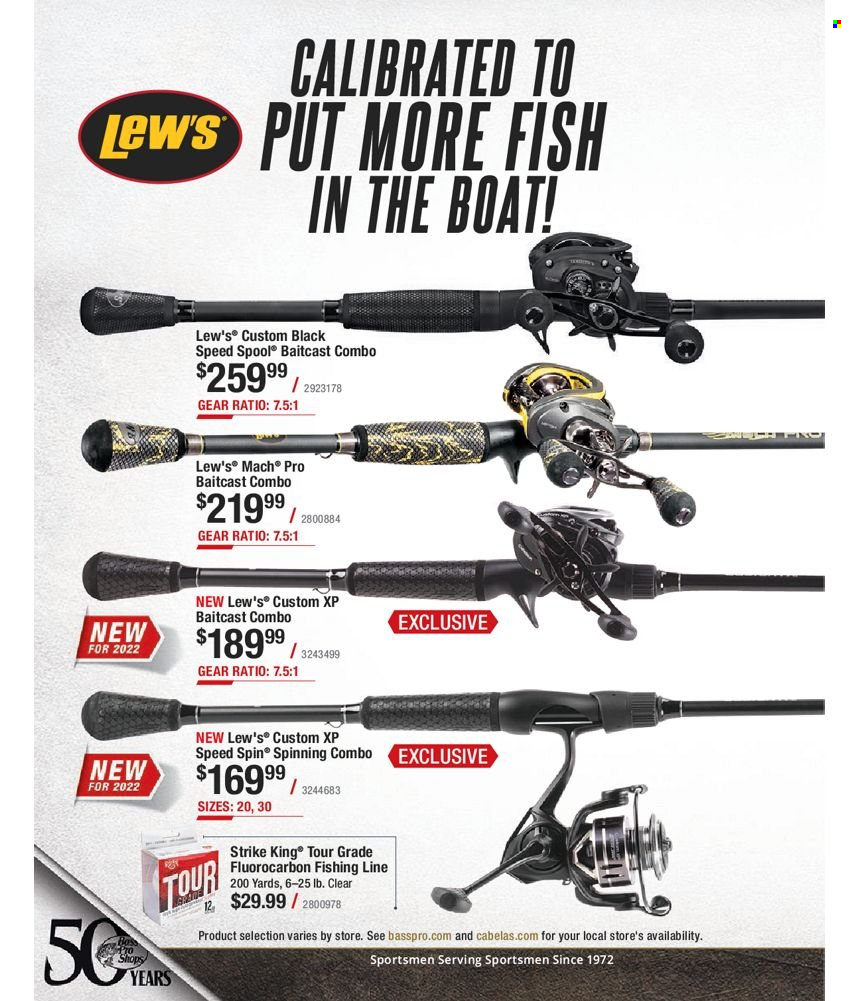 Bass Pro Shops flyer . Page 100.