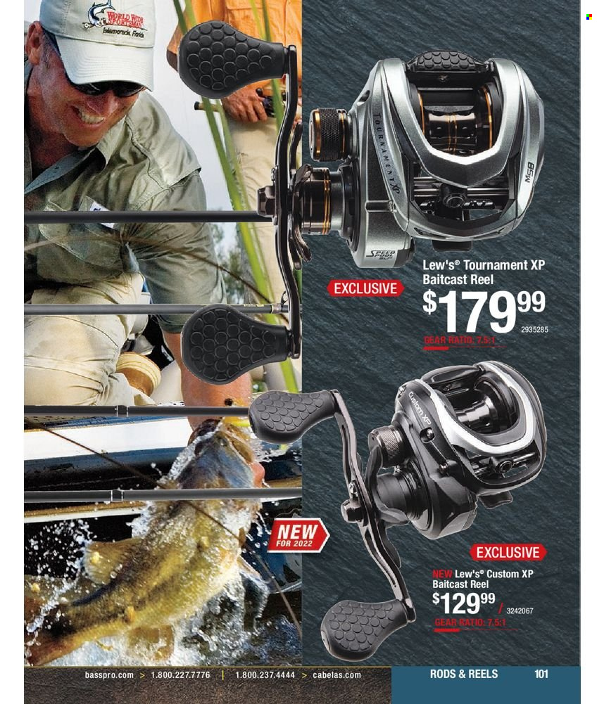 Bass Pro Shops flyer . Page 101.
