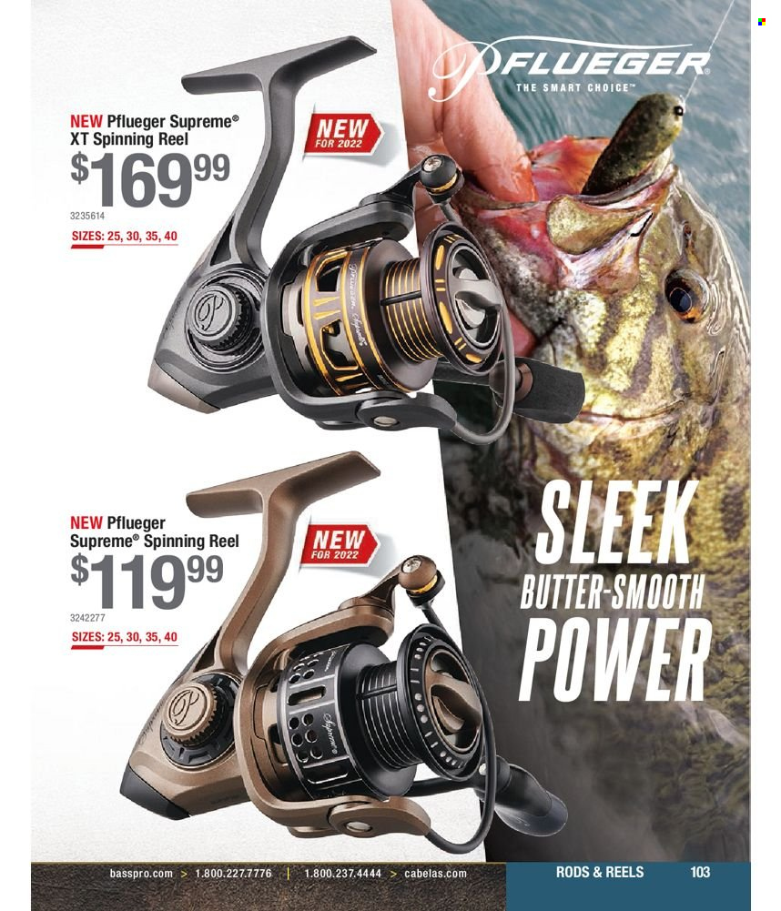 Bass Pro Shops flyer . Page 103.