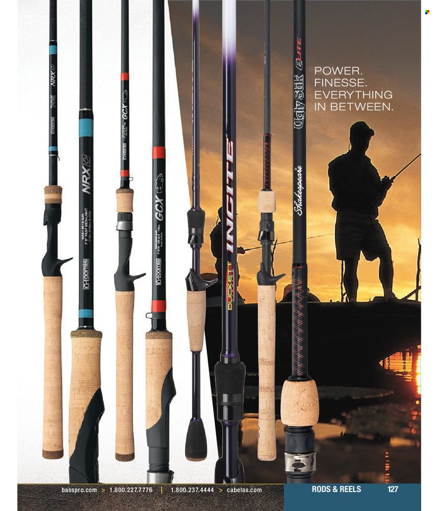 Bass Pro Shops flyer . Page 127.