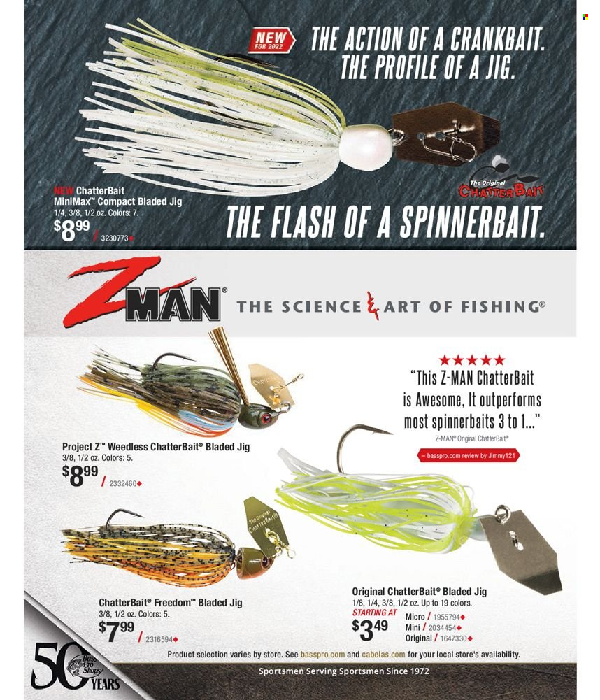 Bass Pro Shops flyer . Page 139.
