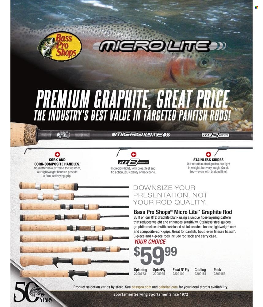 Bass Pro Shops flyer . Page 142.