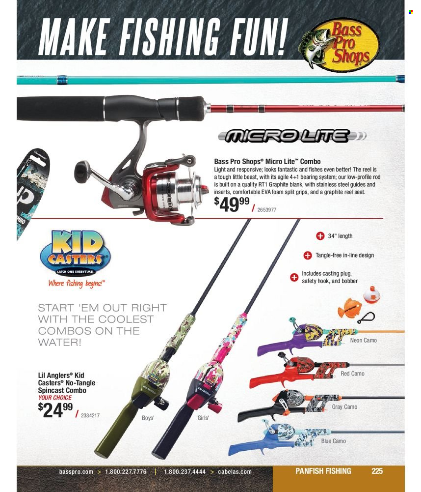 Bass Pro Shops flyer . Page 144.