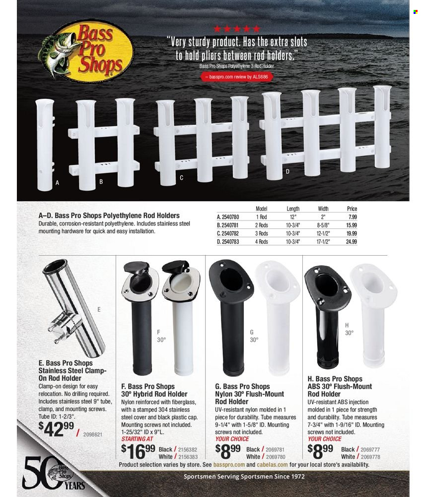 Bass Pro Shops flyer . Page 152.