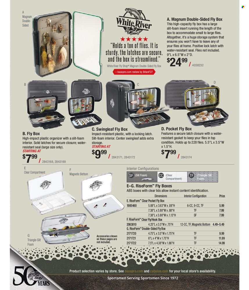 Bass Pro Shops flyer . Page 160.