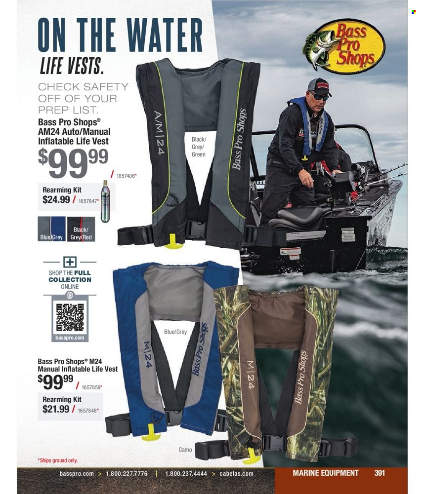 Bass Pro Shops flyer . Page 171.