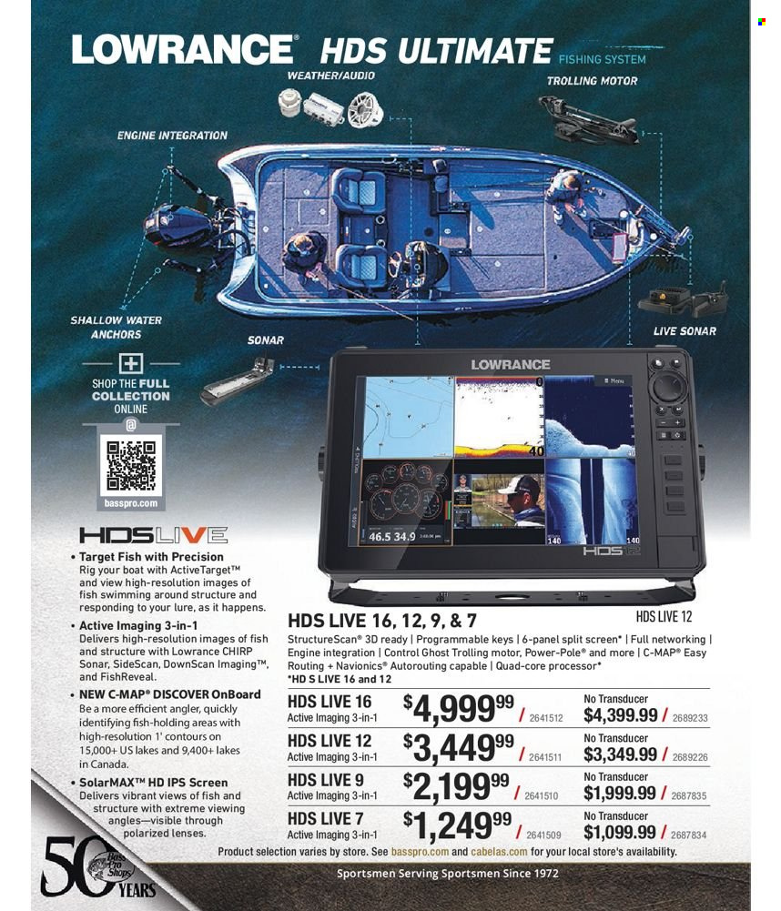 Bass Pro Shops flyer . Page 174.