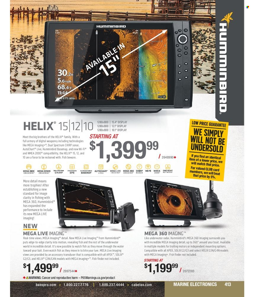 Bass Pro Shops flyer . Page 186.