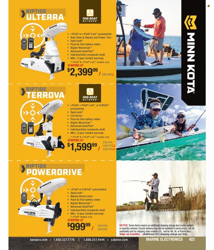 Bass Pro Shops flyer . Page 192.