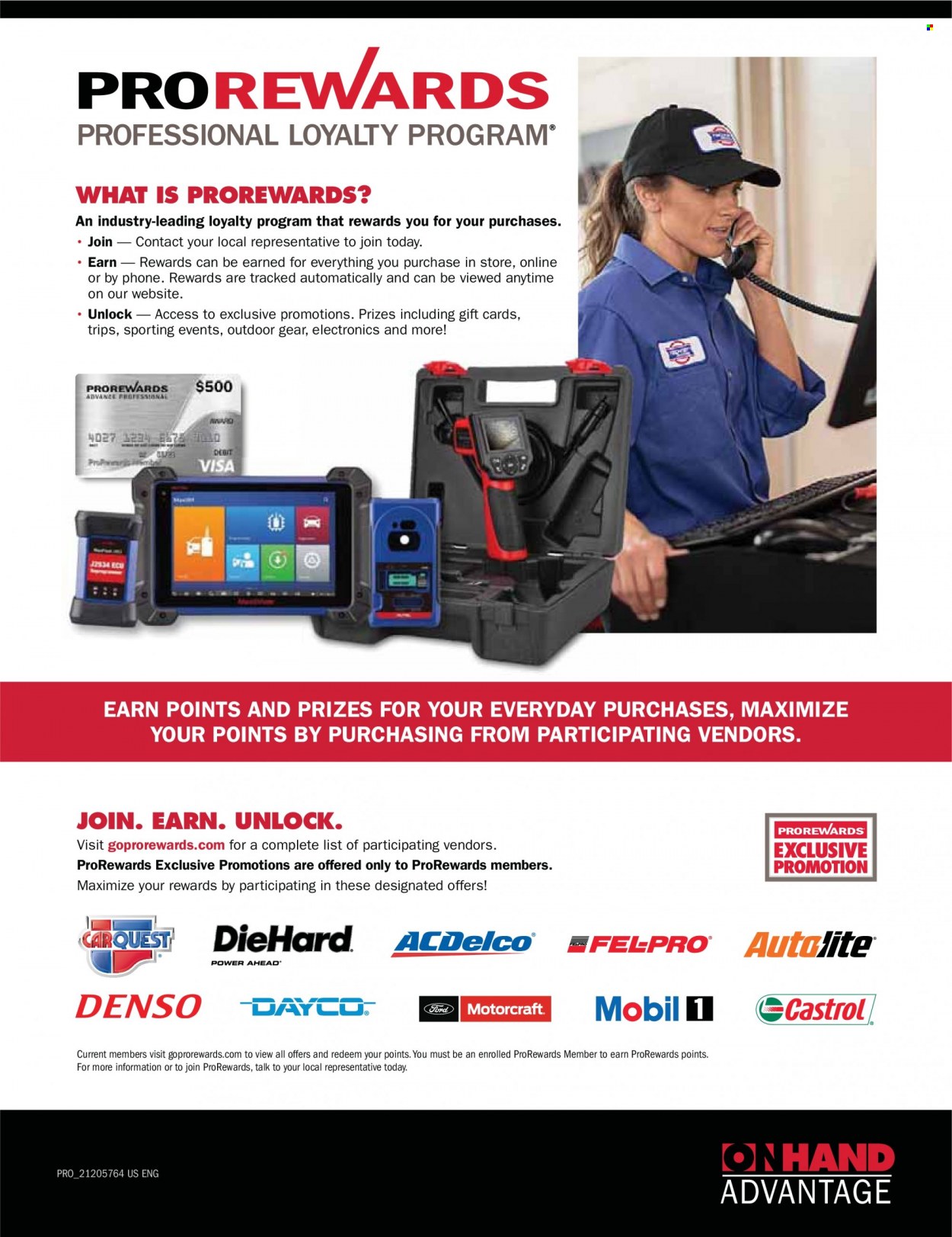 Carquest flyer . Page 32.