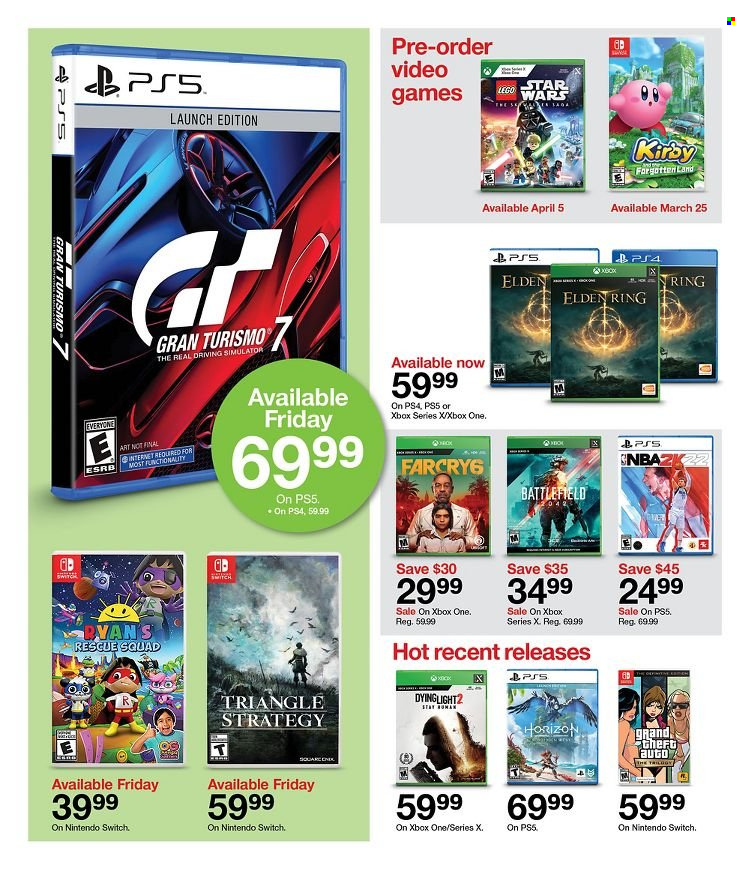 Target Video Game Return Policy 2022 (Xbox, PS4, PS5, Wii)