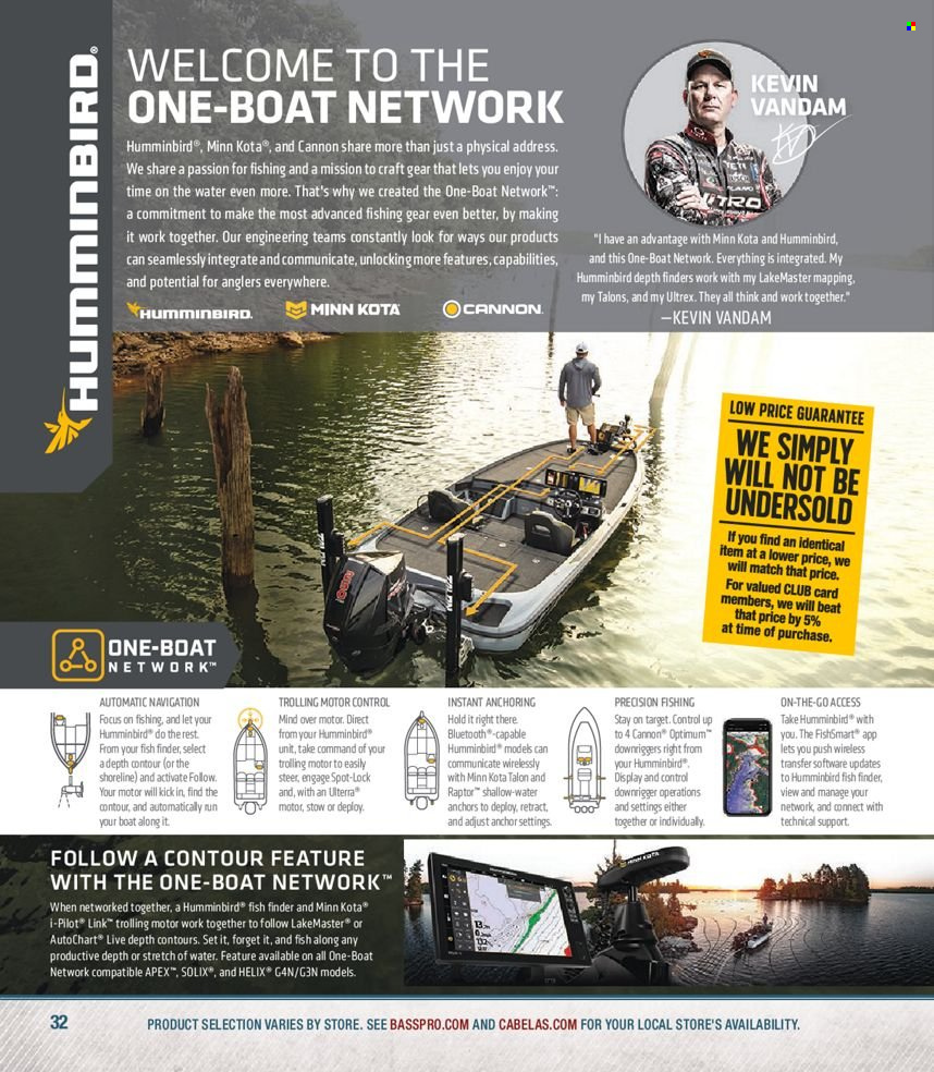Bass Pro Shops flyer . Page 32.