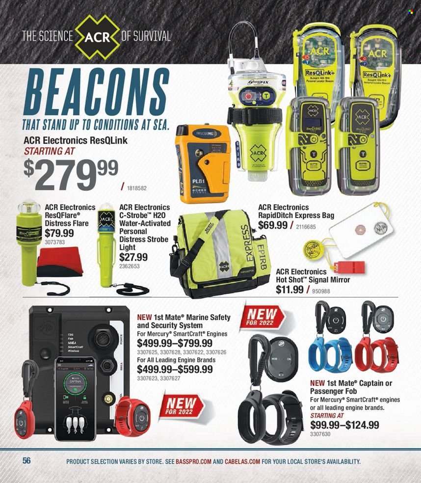 Bass Pro Shops flyer . Page 56.