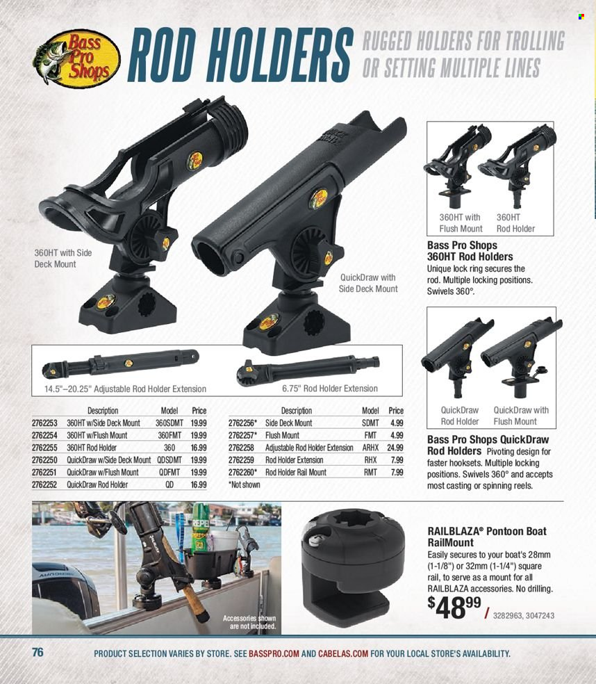 Bass Pro Shops flyer . Page 76.