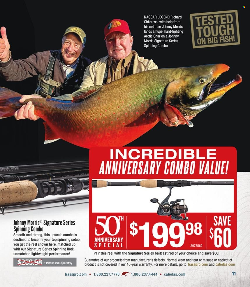 Bass Pro Shops flyer . Page 11.