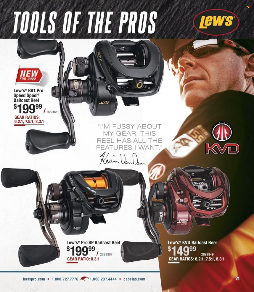 Bass Pro Shops flyer . Page 21.