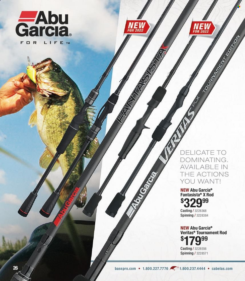 Bass Pro Shops flyer . Page 26.