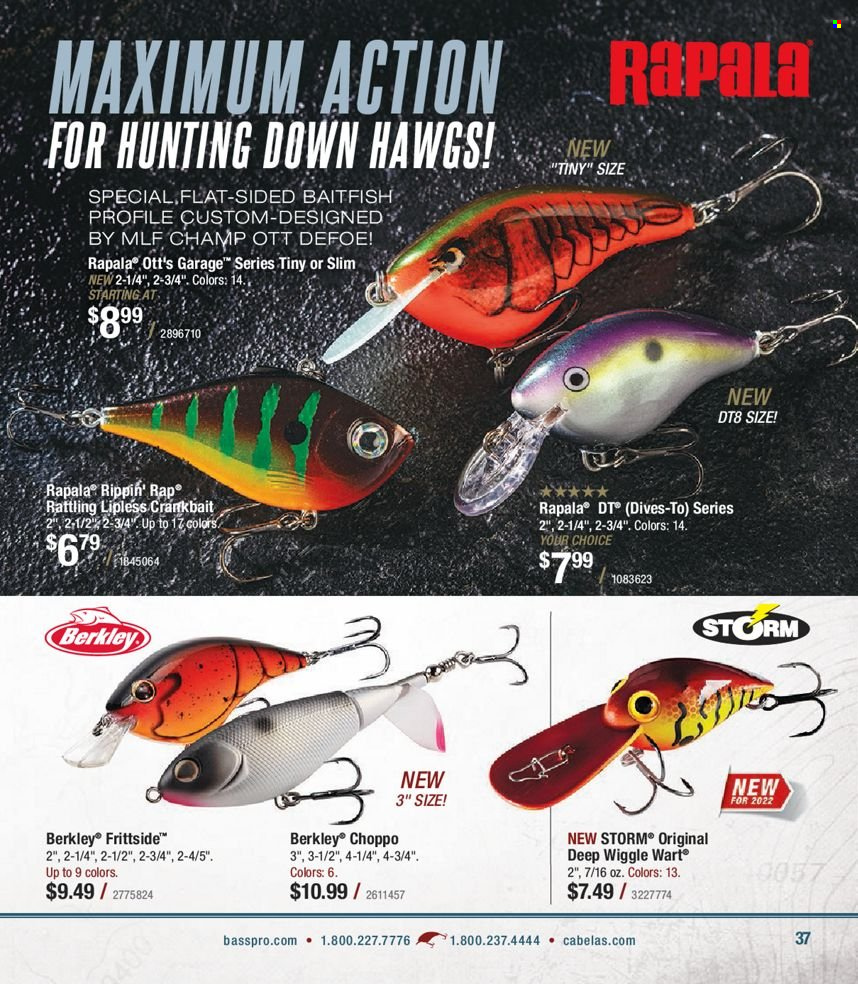 Bass Pro Shops flyer . Page 37.