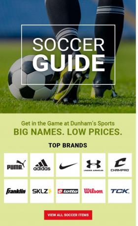 Dunham's Sports - Soccer Digital Guide