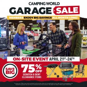 Camping World - Garage Sale