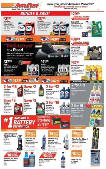 Autozone New Rochelle weekly ads