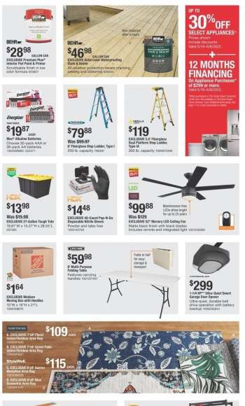 The Home Depot Flyer - 05/19/2022 - 05/30/2022.