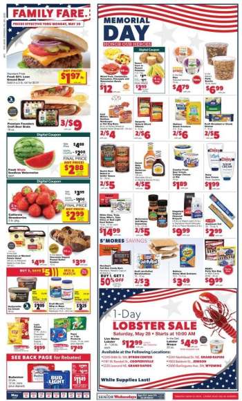 Family Fare Ad - Weekly Ad