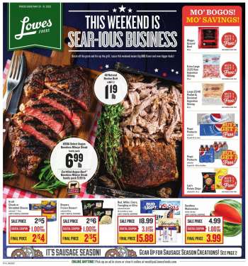 Lowes Foods Flyer - 05/25/2022 - 05/31/2022.