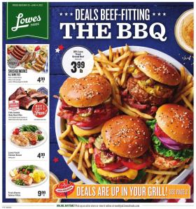 Lowes Foods - Summer Grilling Flyer