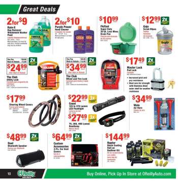 O'Reilly Auto Parts Flyer - 05/25/2022 - 06/28/2022.
