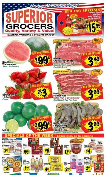 Superior Grocers Ad - Weekly Specials