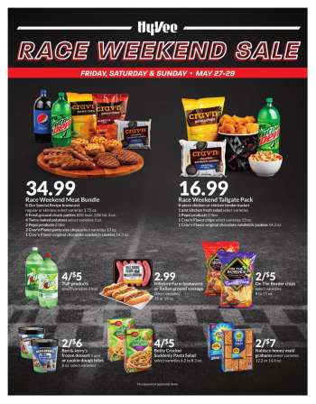 Hy-Vee Ad - Race Weekend Sale